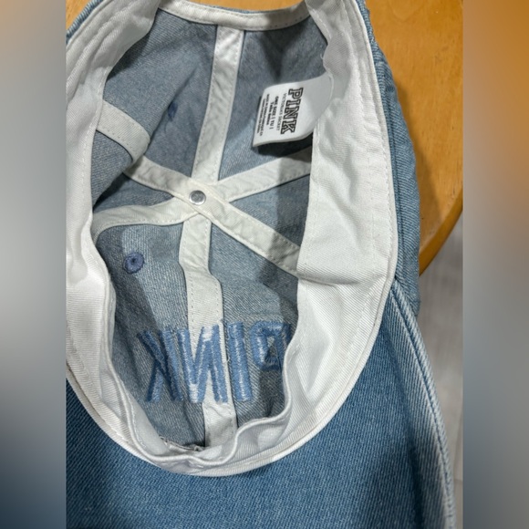 PINK Victoria's Secret Blue Denim Cap - Picture 6 of 7